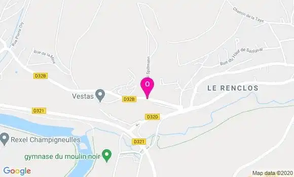 Localisation Nathalie Morin