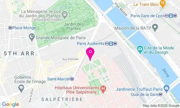 Localisation Sandrine Tetaert
