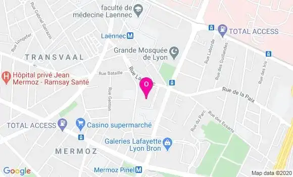 Localisation Maud La Fay Ledoux