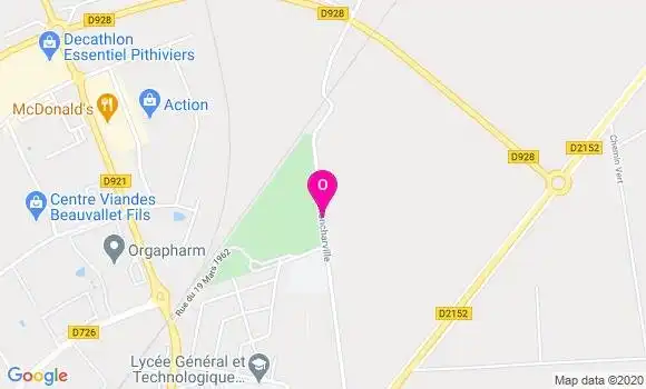 Localisation Elodie Devez