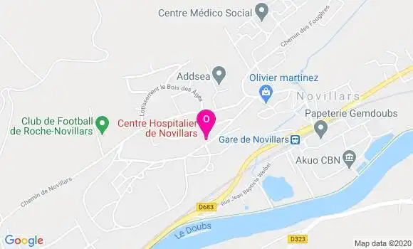 Localisation Marie Corinne Saint Martin