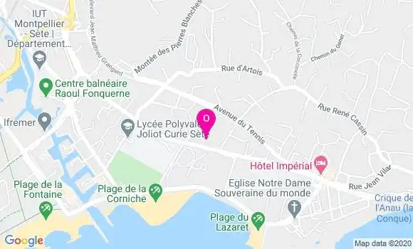 Localisation Myriam Licciardi