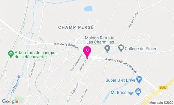 Localisation Christine Migault