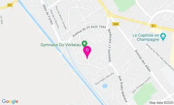 Localisation Francoise Tallon