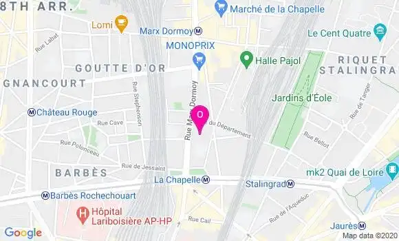 Localisation Sandrine Vanneste