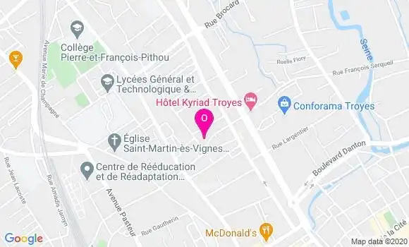Localisation Julie Preaux