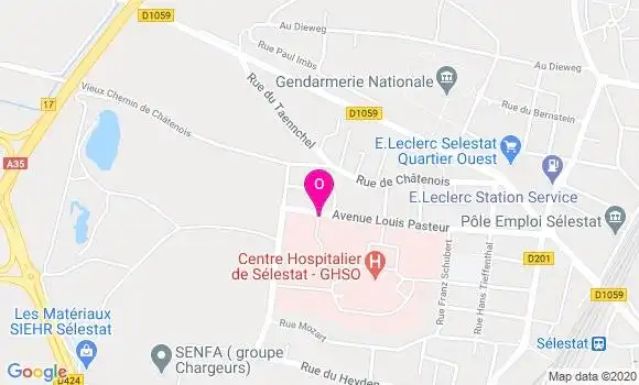 Localisation Margaux Quere