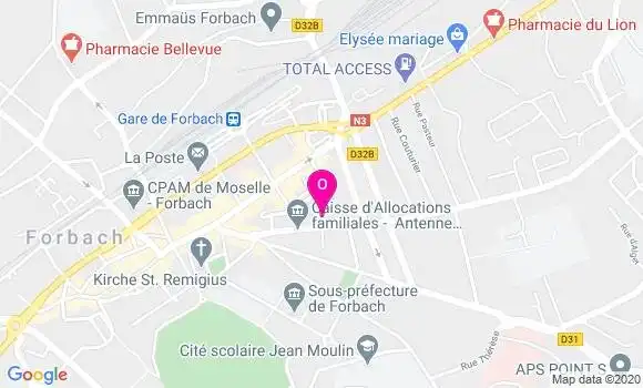 Localisation Anne Marie Fyot