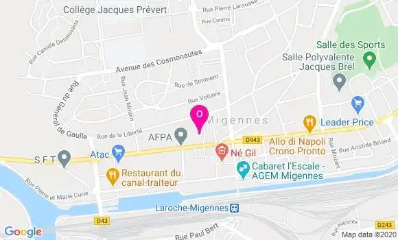Localisation Oceane Renard