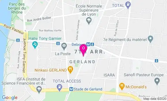Localisation Christine Pisant