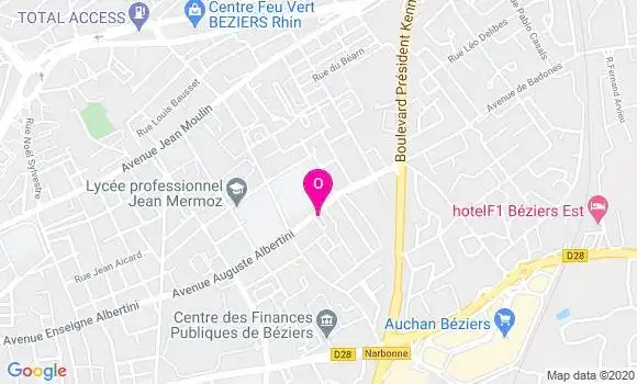 Localisation Brigitte Saune Dosta