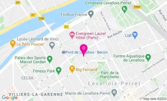 Localisation Marie Odile Lavalou