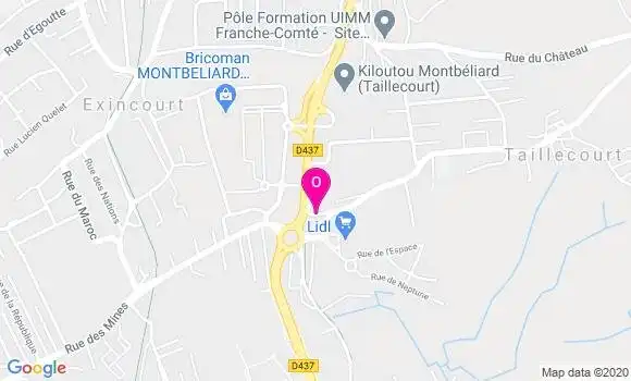 Localisation Francoise Vouillot