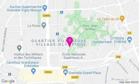 Localisation Caroline Elhorga
