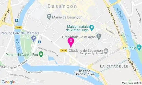 Localisation Odile Fromont