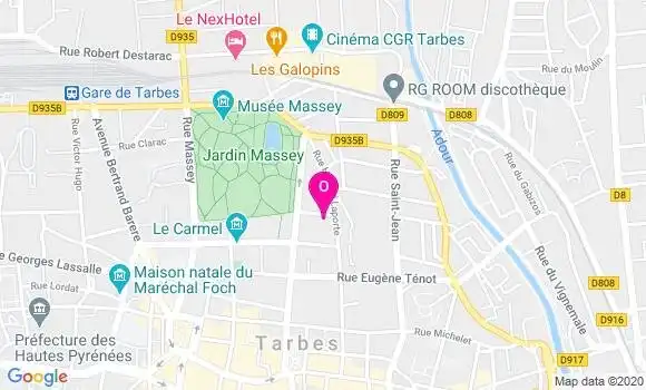 Localisation Jocelyne Dunet