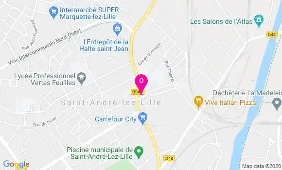 Localisation Fanny De Coune