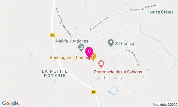 Localisation Marielle Blarel Vernier