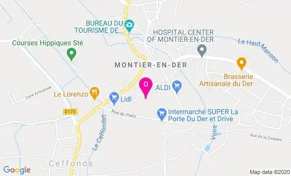 Localisation Francoise Niederberger