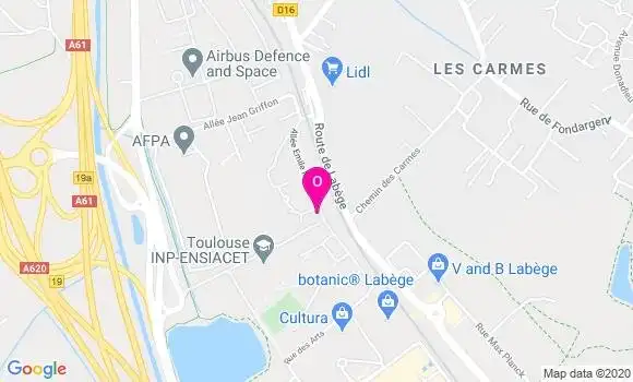 Localisation Laurie Labbe