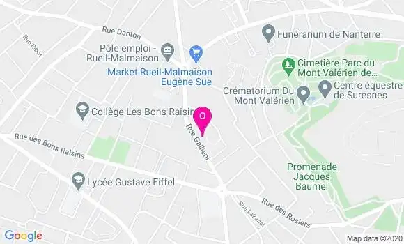 Localisation Annie Mahe