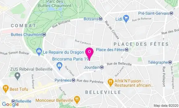 Localisation Camille Bosser