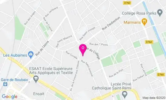 Localisation Marlene Domingues