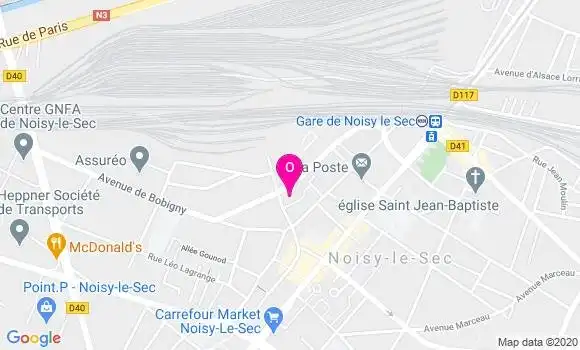 Localisation Dominique Gaillard Dupont