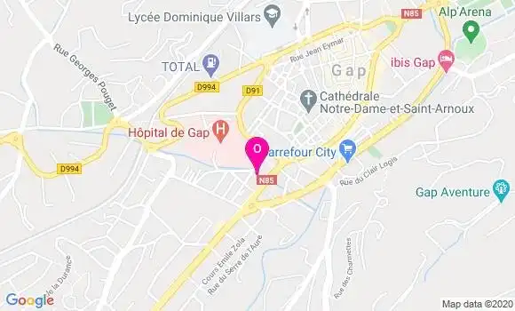 Localisation Catherine Pierre Ignesti