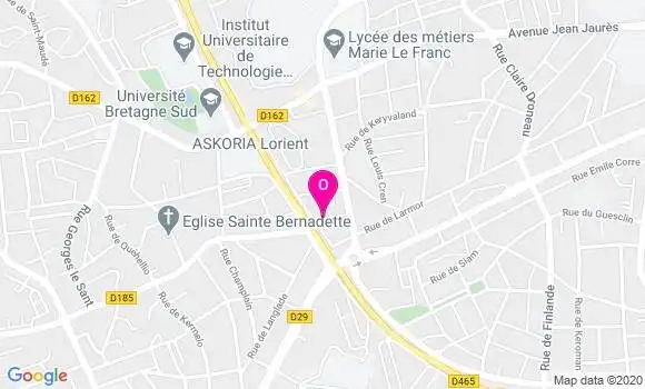 Localisation Catherine Magueres