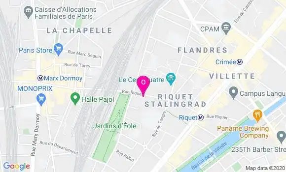 Localisation Emilie Aoustin