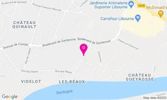 Localisation Fabienne Castillon
