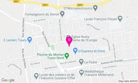 Localisation Isabelle Viton