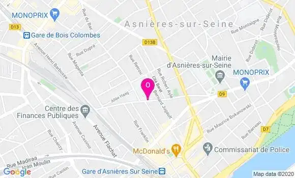 Localisation Marie Beaupain