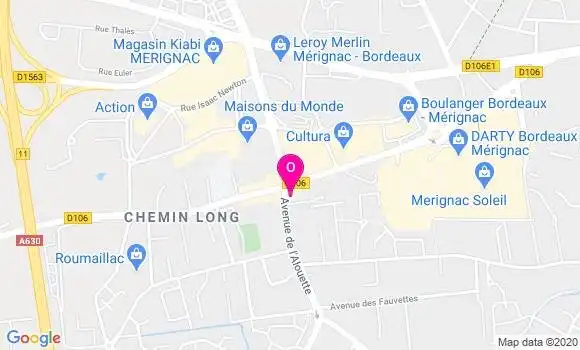 Localisation Cecile Chudeau