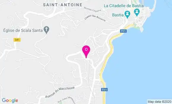 Localisation Anne Marie Albertini