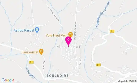 Localisation Mylene Castarede