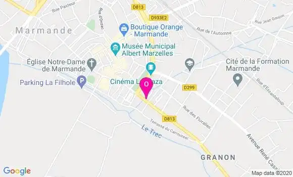 Localisation Christine Dubouilh