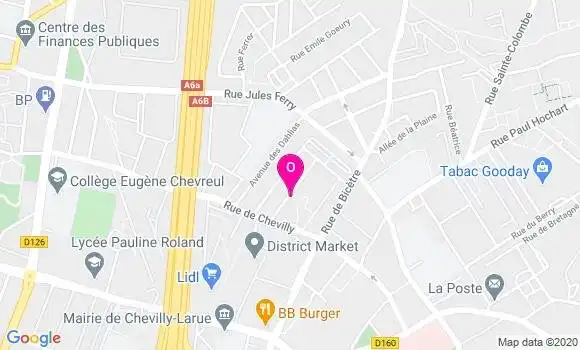 Localisation Lydwine Doussau Gonin