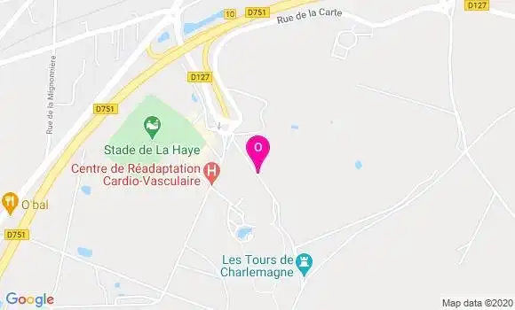 Localisation Isabelle Chagneau