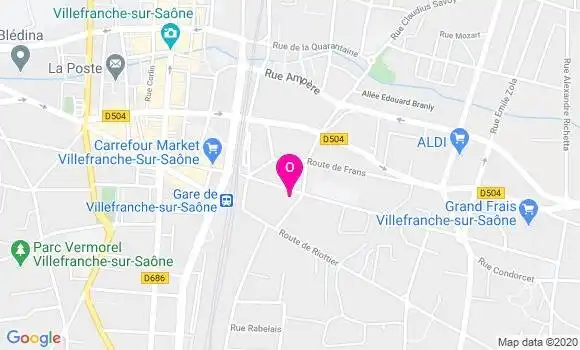 Localisation Alice Berrot