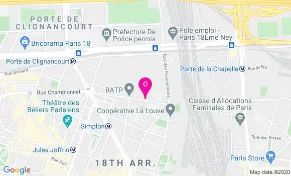 Localisation Amandine Wacksenbourg