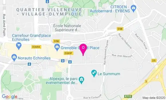 Localisation Sabine Bregand Dupont