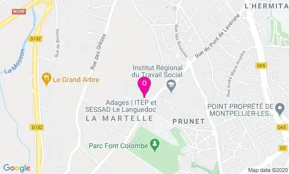 Localisation Jean Pierre Pistre