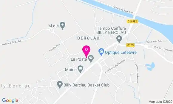 Localisation Nadege Cuvelier