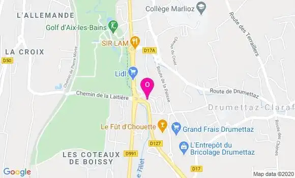 Localisation Elodie Brunel