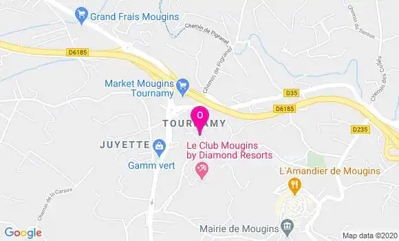 Localisation Caroline Mulot Arnault