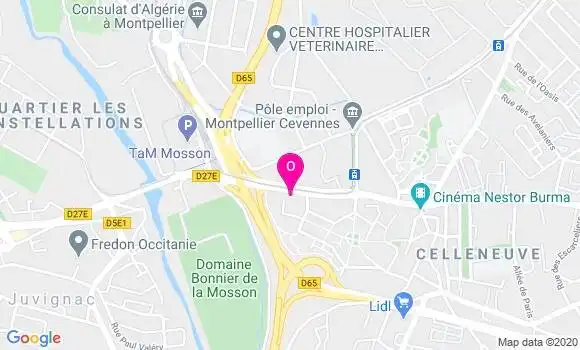 Localisation Fanny Simonin
