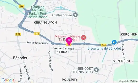 Localisation Chloe Saliou