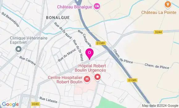 Localisation Clémence Du Parc